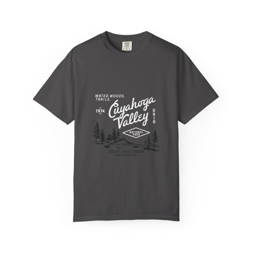 Golden Paw Print Wildlife Graphic Tee