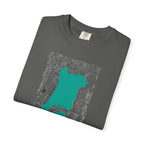 London City Sketch Illustration Graphic Tee | Hand-Drawn Waterway Cityscape