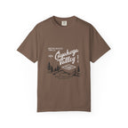 Golden Paw Print Wildlife Graphic Tee