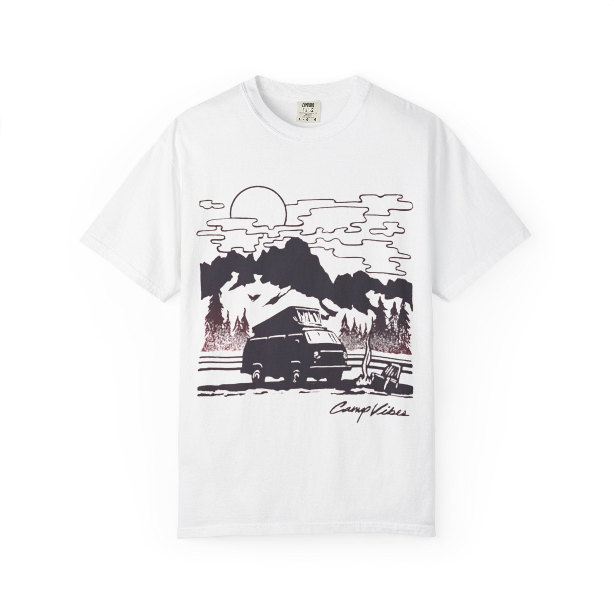 Midnight Wolf Graphic Tee