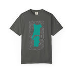 London City Sketch Illustration Graphic Tee | Hand-Drawn Waterway Cityscape