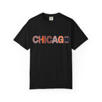 Chicago Skyline Watercolor Autumn Graphic Tee