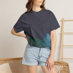 Forest Trail Cyclist Graphic Tee