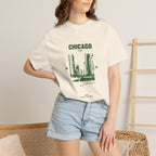 Chicago Illinois Vintage 1833 Street Photo Graphic Tee