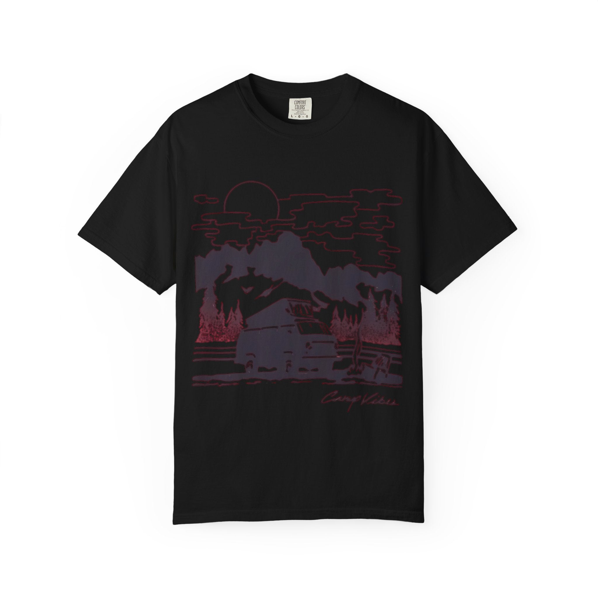 Midnight Wolf Graphic Tee