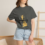 London England Skyline Map Silhouette Graphic Tee | Gold City Coordinates Design