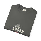 England London Vintage Crest Graphic Tee | Royal Crown Coat of Arms Design