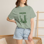 Chicago Illinois Vintage 1833 Street Photo Graphic Tee