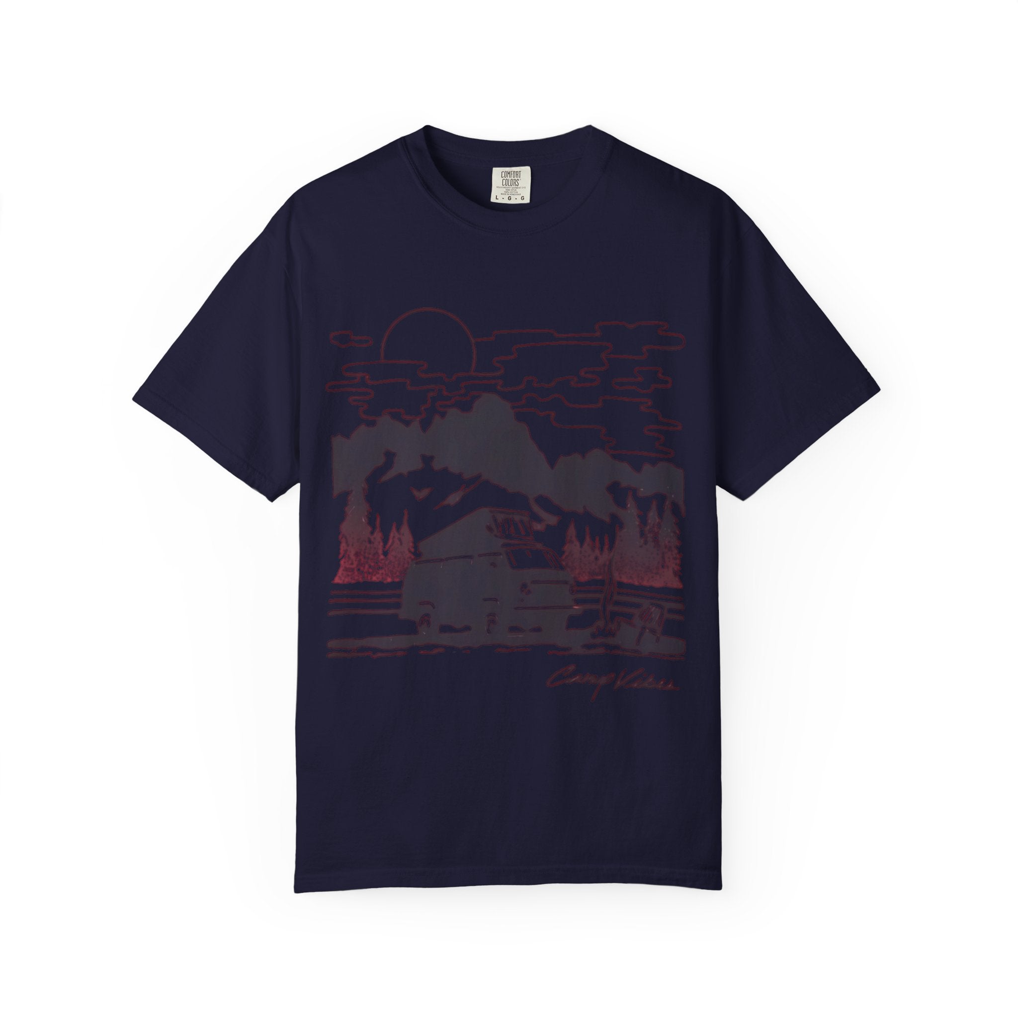 Midnight Wolf Graphic Tee