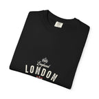 England London Vintage Crest Graphic Tee | Royal Crown Coat of Arms Design
