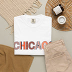 Chicago Skyline Watercolor Autumn Graphic Tee