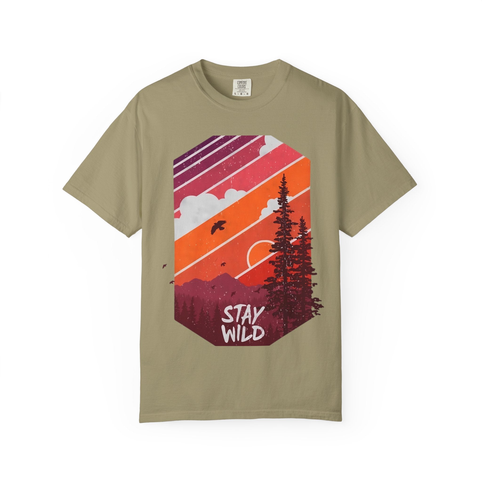 Golden Wolf Graphic Tee