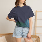Forest Trail Cyclist Graphic Tee