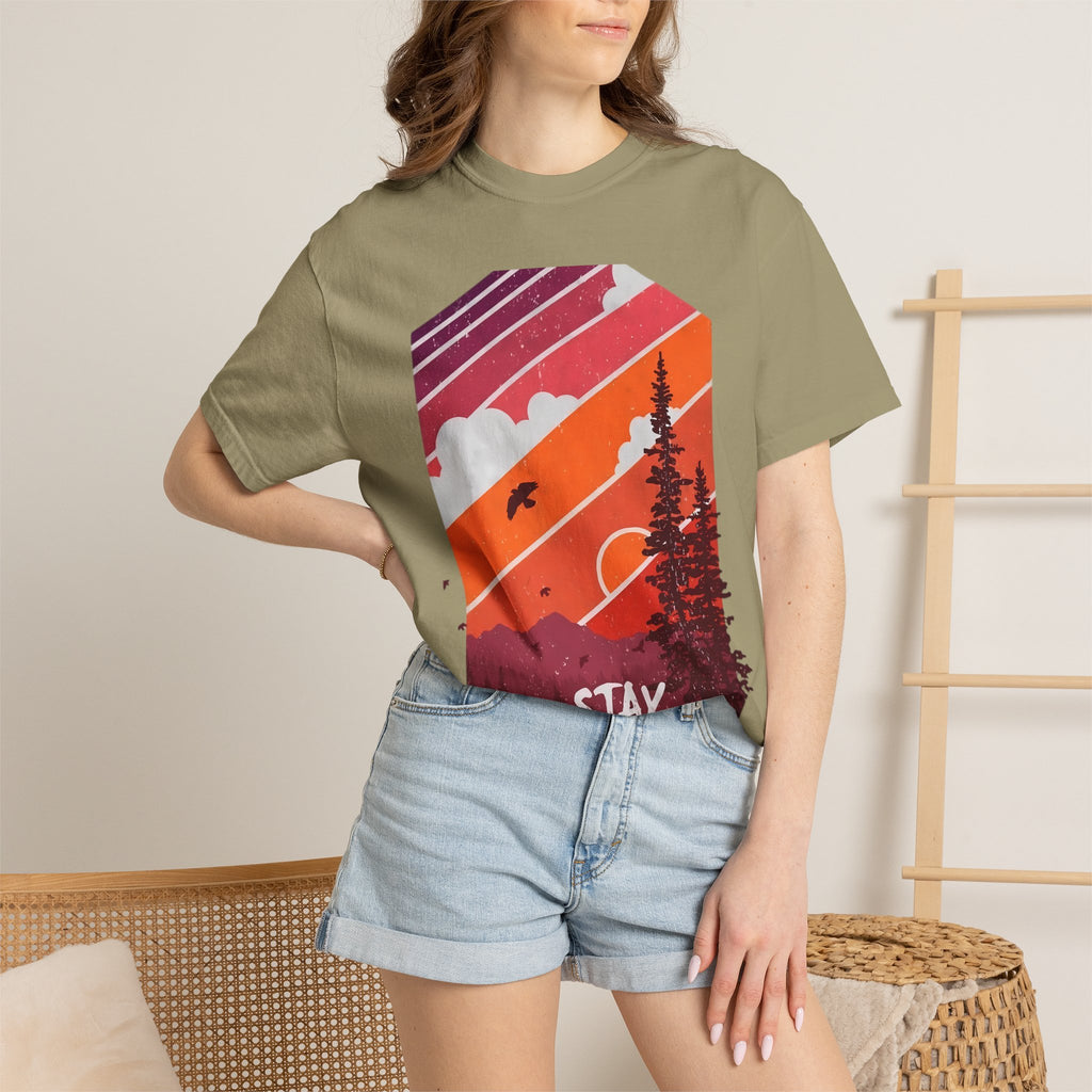 Golden Wolf Graphic Tee
