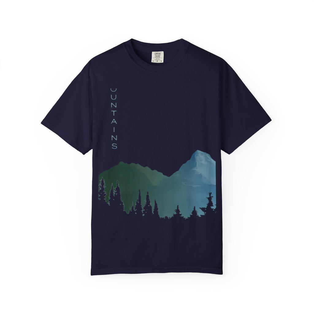 Forest Trail Cyclist Graphic Tee