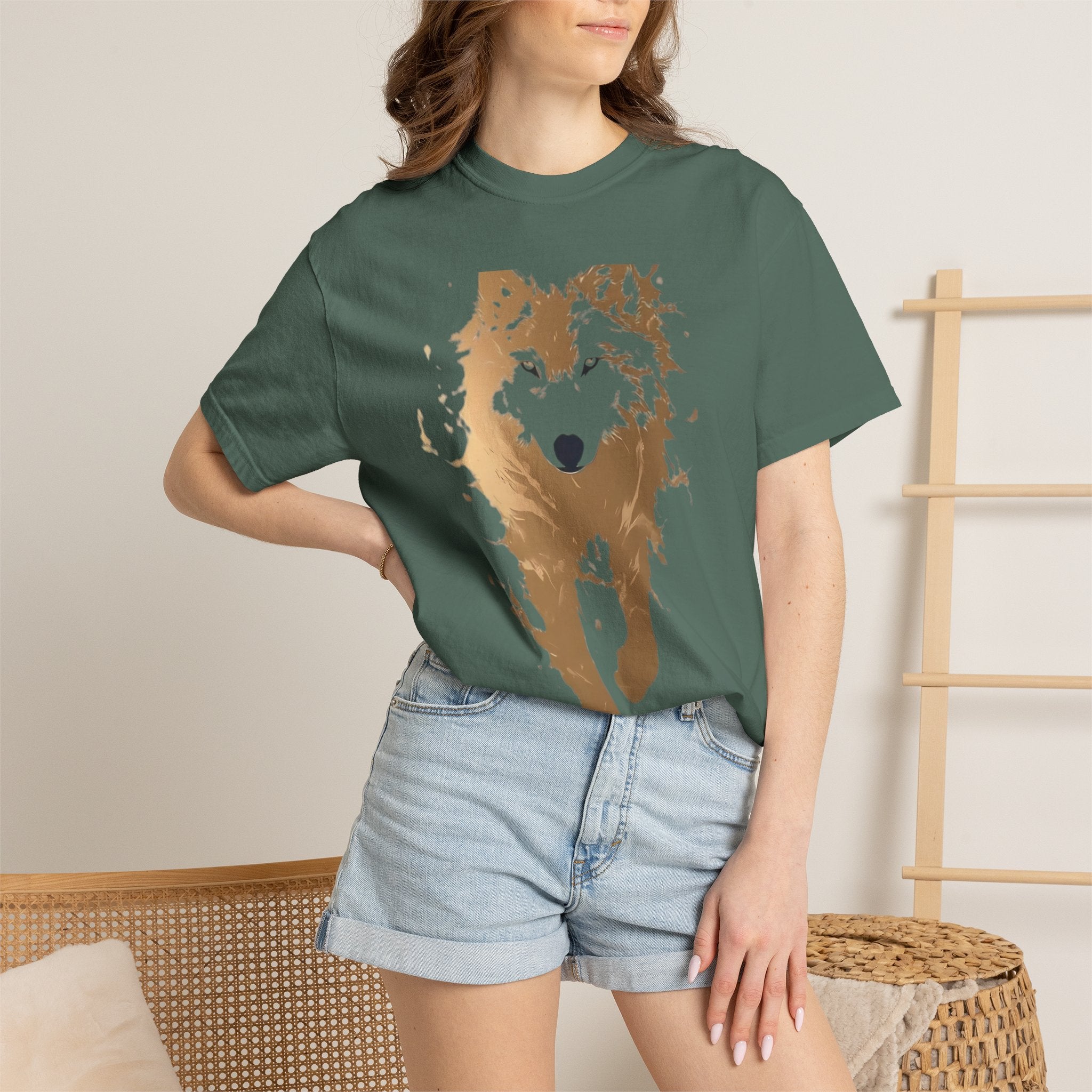 Pine Forest Pattern Graphic Tee