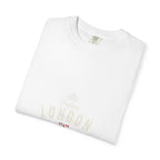 England London Vintage Crest Graphic Tee | Royal Crown Coat of Arms Design