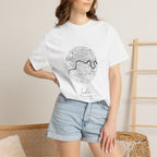 London Circular City Map Graphic Tee | Minimalist Thames River Map Design