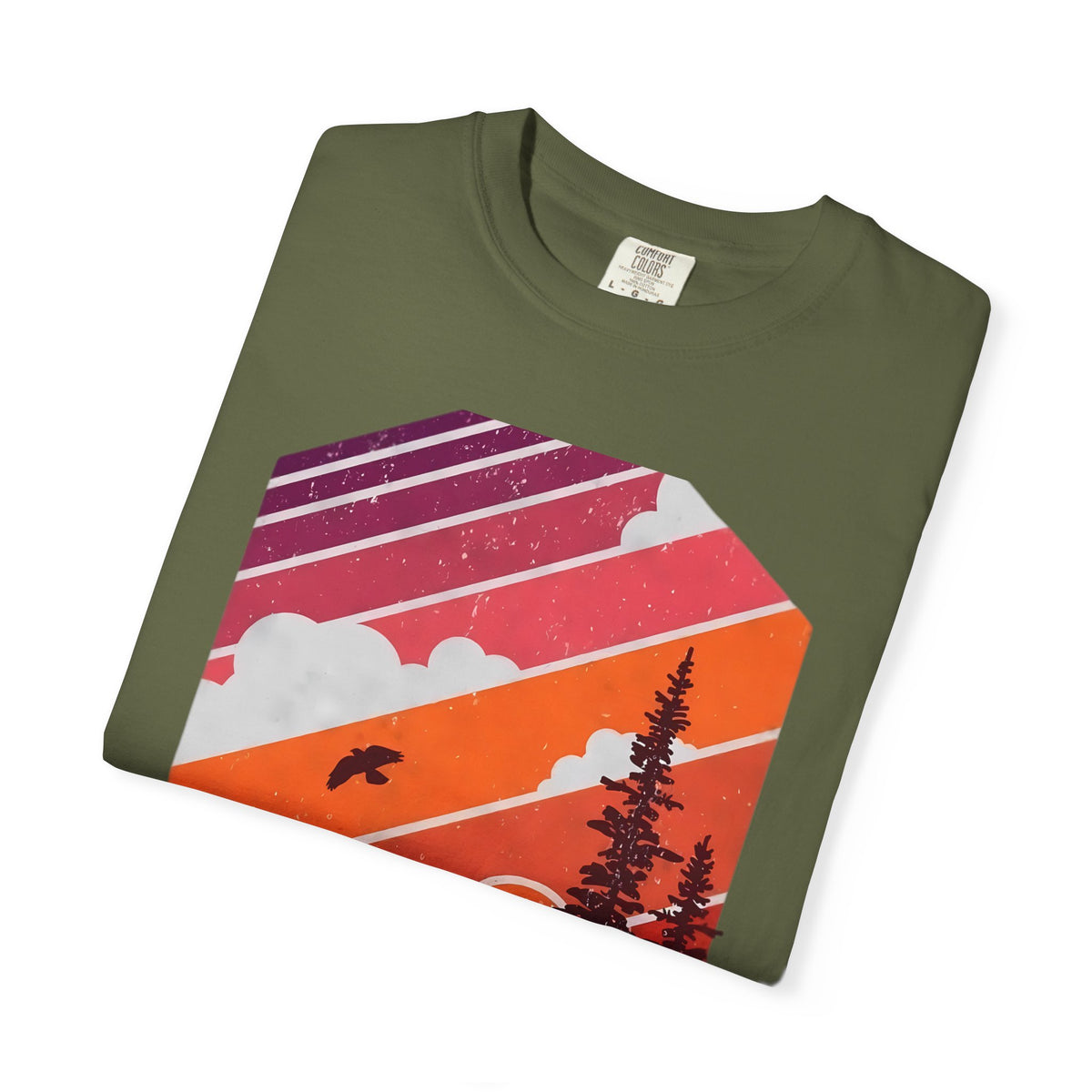 Golden Wolf Graphic Tee