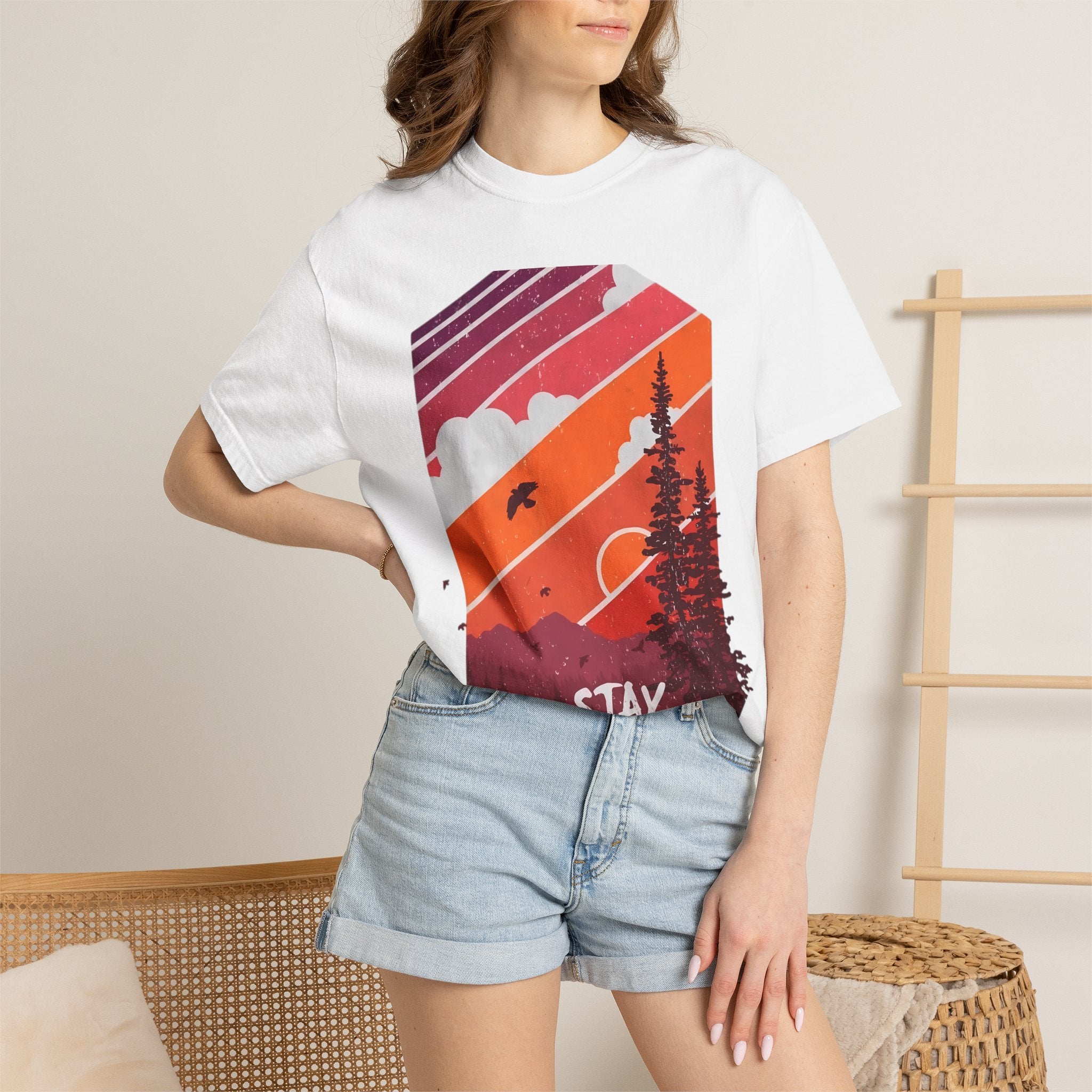 Golden Wolf Graphic Tee