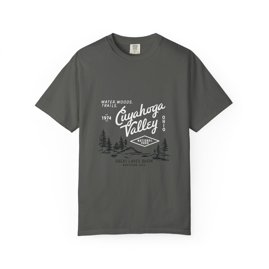 Golden Paw Print Wildlife Graphic Tee