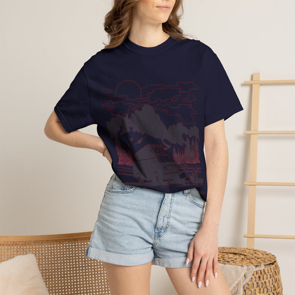 Midnight Wolf Graphic Tee