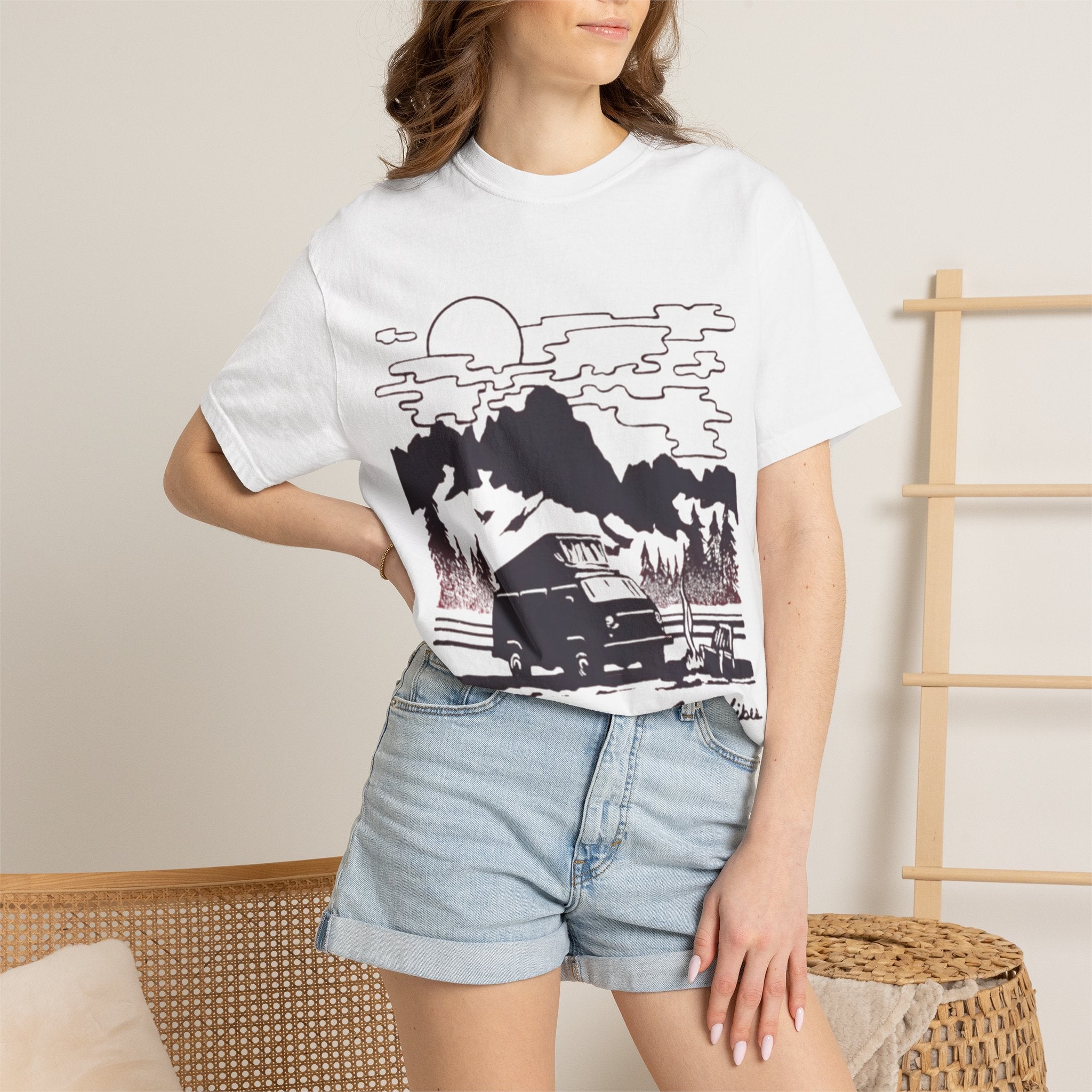 Midnight Wolf Graphic Tee