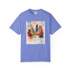 Chicago Skyline Blue Duotone Photo Graphic Tee