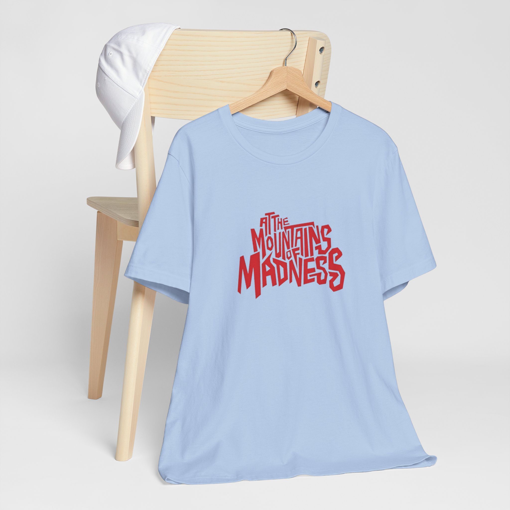 At the Mountains of Madness Typography T-Shirt | Bella+Canvas 3001 | MD13 - Image 11