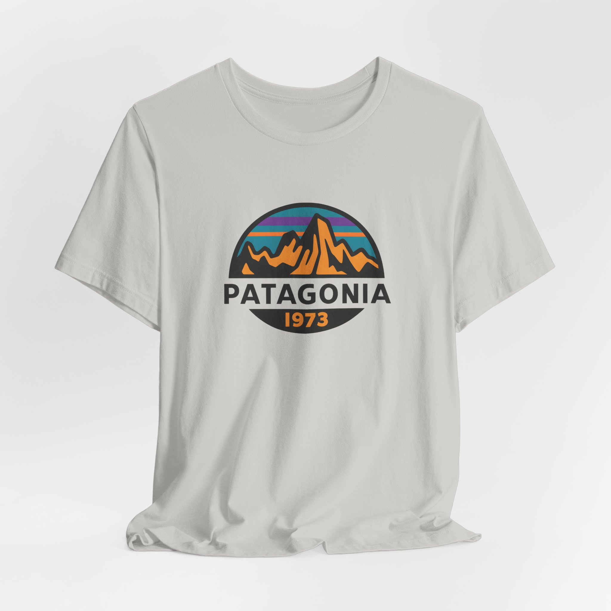 Retro Mountain Badge 1973 Graphic T-Shirt | Bella+Canvas 3001 | MD19 - Image 20