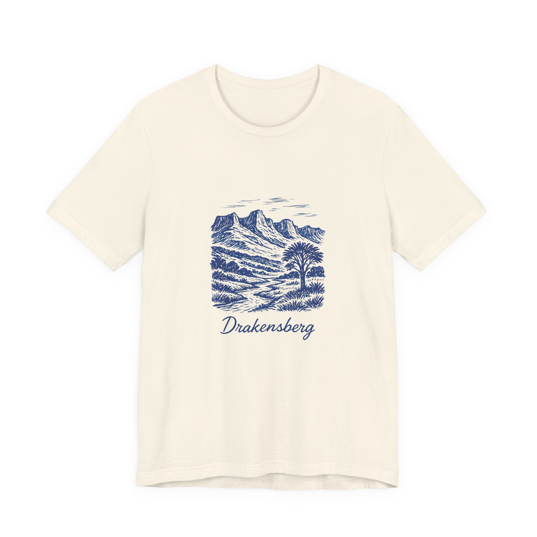 Drakensberg Mountain Graphic T-Shirt | Bella+Canvas 3001 | MD4 - Image 5