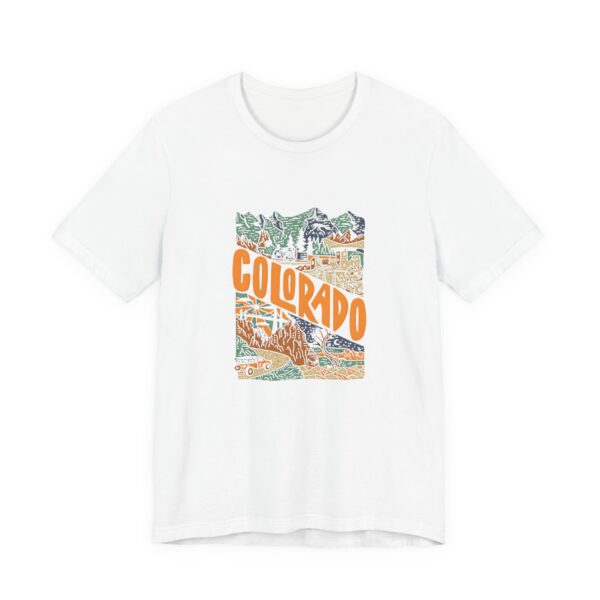 Colorado Adventure Graphic T-Shirt | Bella+Canvas 3001 | MD7