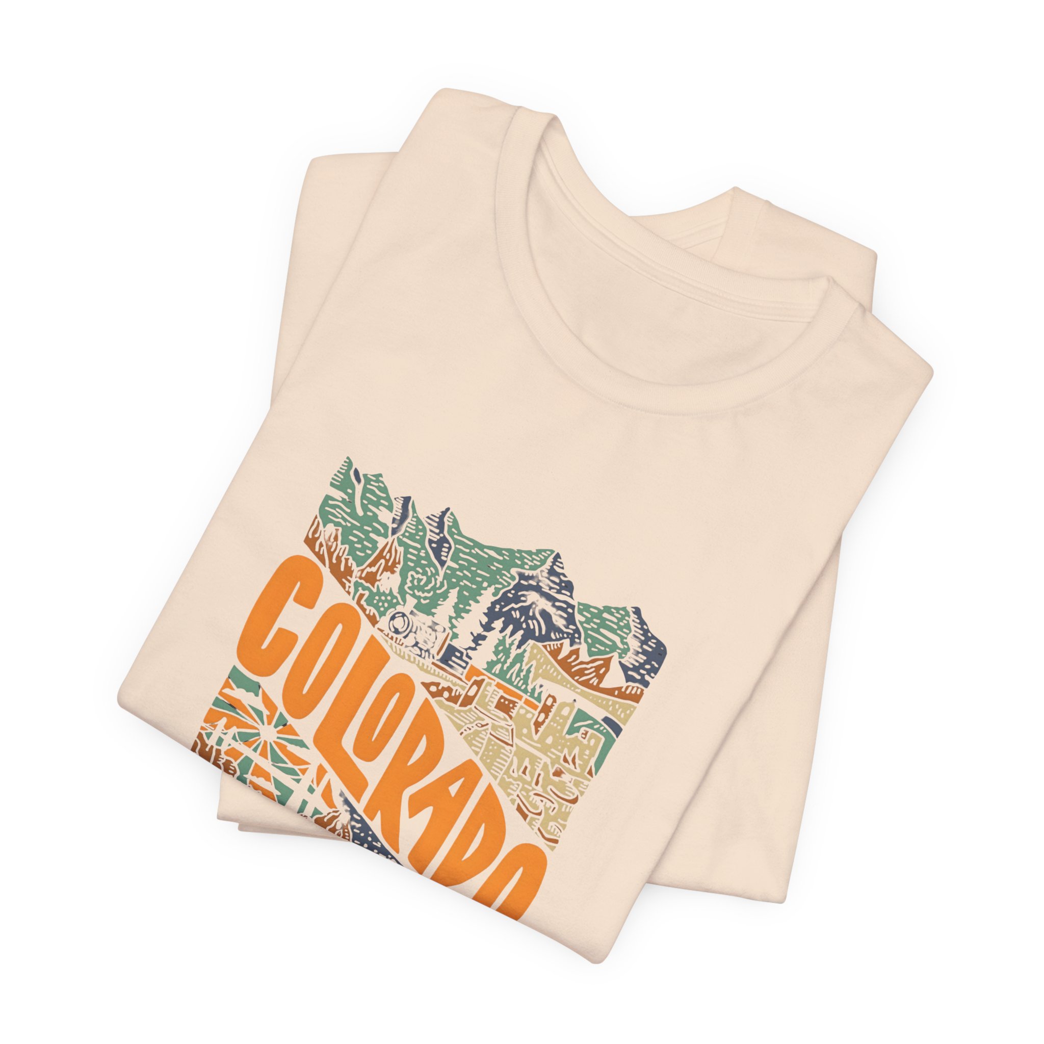 Colorado Adventure Graphic T-Shirt | Bella+Canvas 3001 | MD7 - Image 15