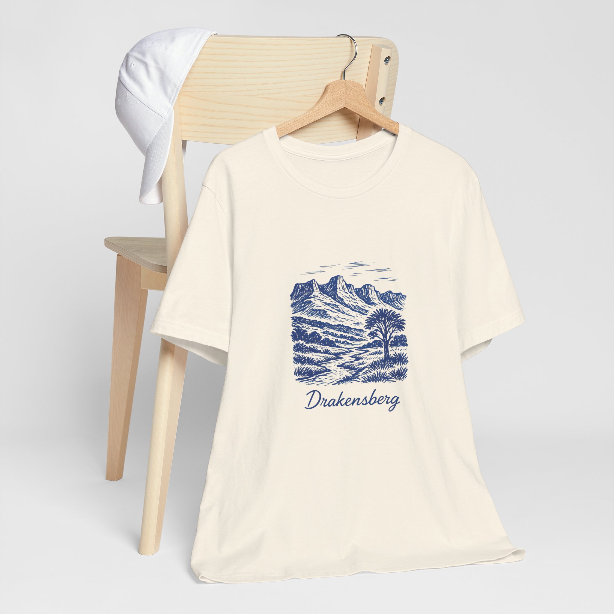 Drakensberg Mountain Graphic T-Shirt | Bella+Canvas 3001 | MD4 - Image 7