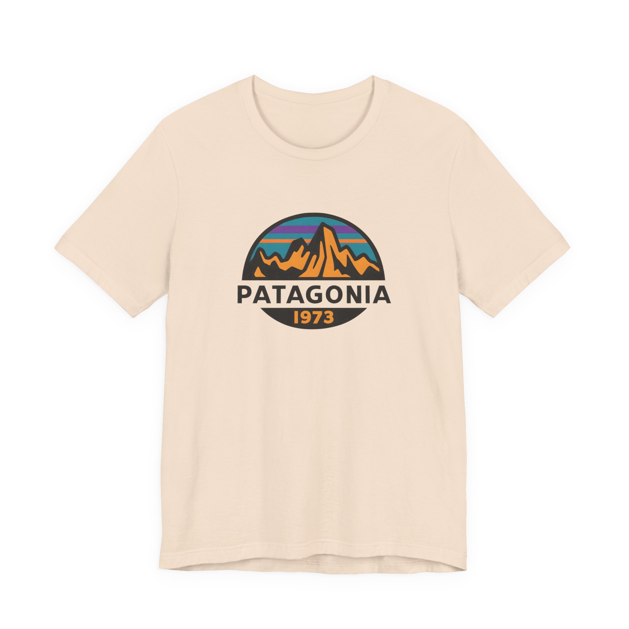 Retro Mountain Badge 1973 Graphic T-Shirt | Bella+Canvas 3001 | MD19 - Image 13