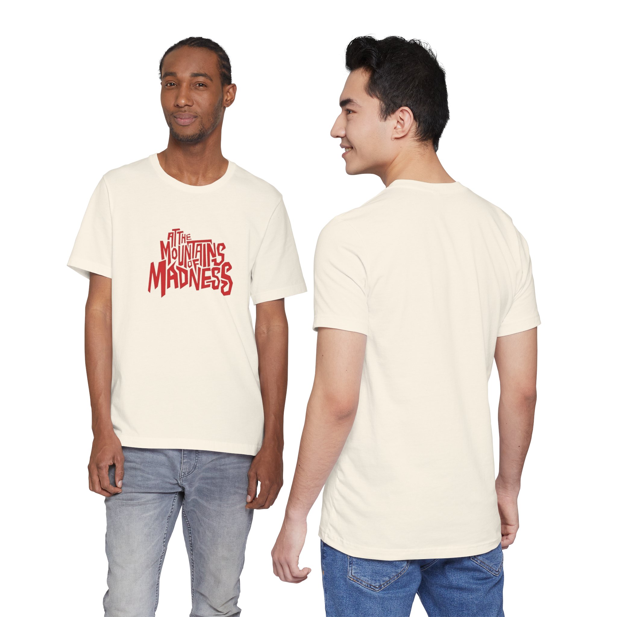 At the Mountains of Madness Typography T-Shirt | Bella+Canvas 3001 | MD13 - Image 8