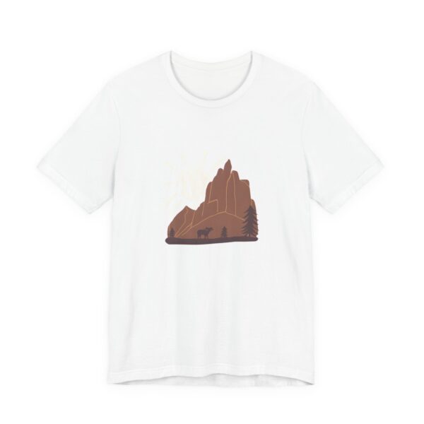 Desert Mountain Sunshine Graphic T-Shirt | Bella+Canvas 3001 | MD8