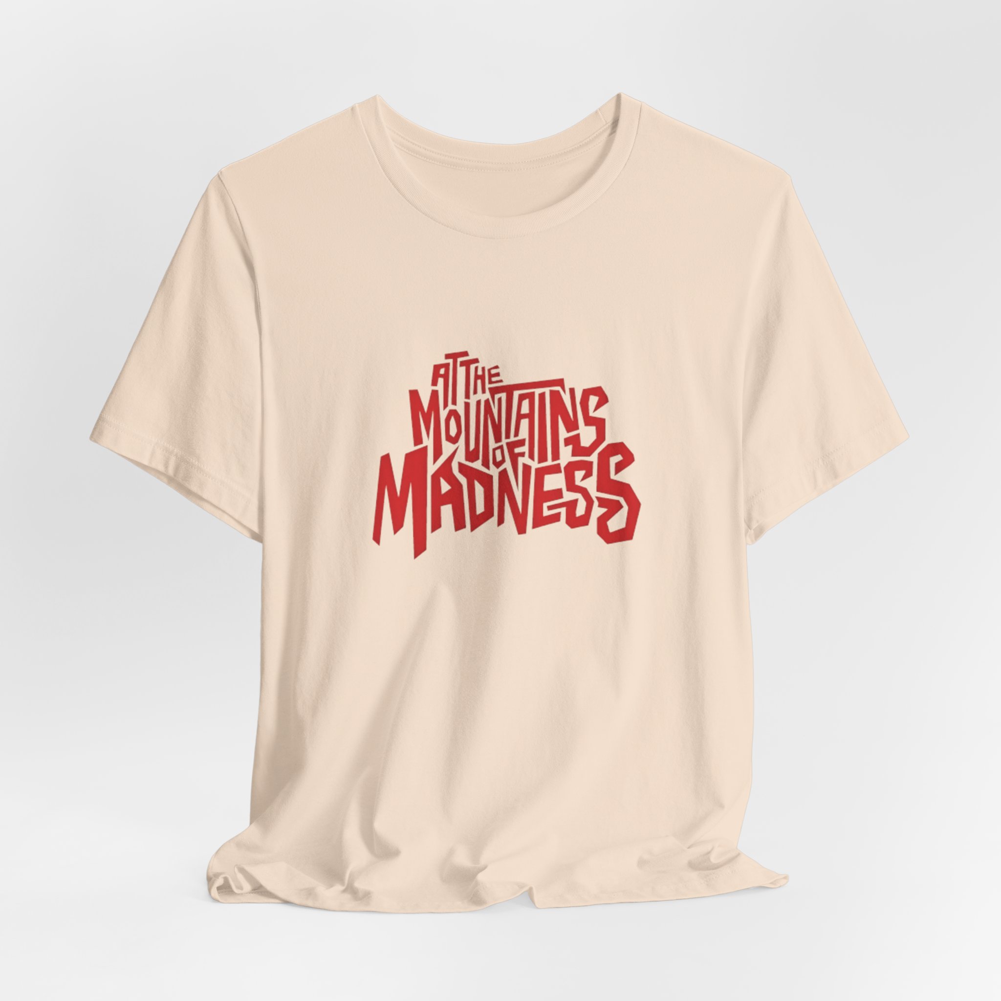 At the Mountains of Madness Typography T-Shirt | Bella+Canvas 3001 | MD13 - Image 16