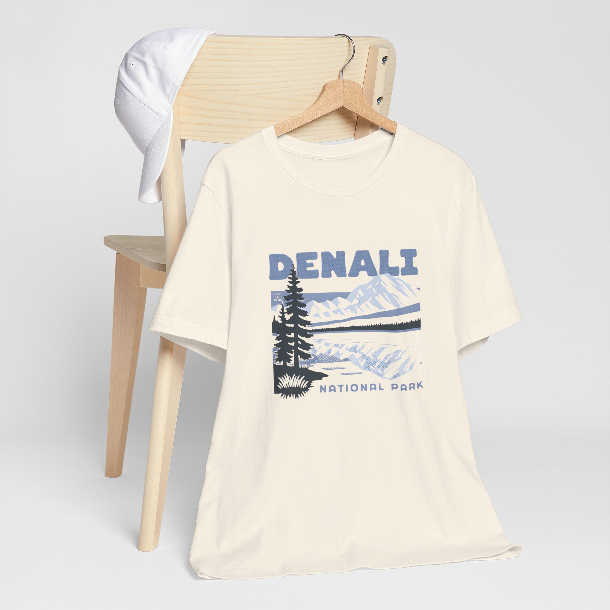 Denali National Park Graphic T-Shirt | Bella+Canvas 3001 | MD10 - Image 7