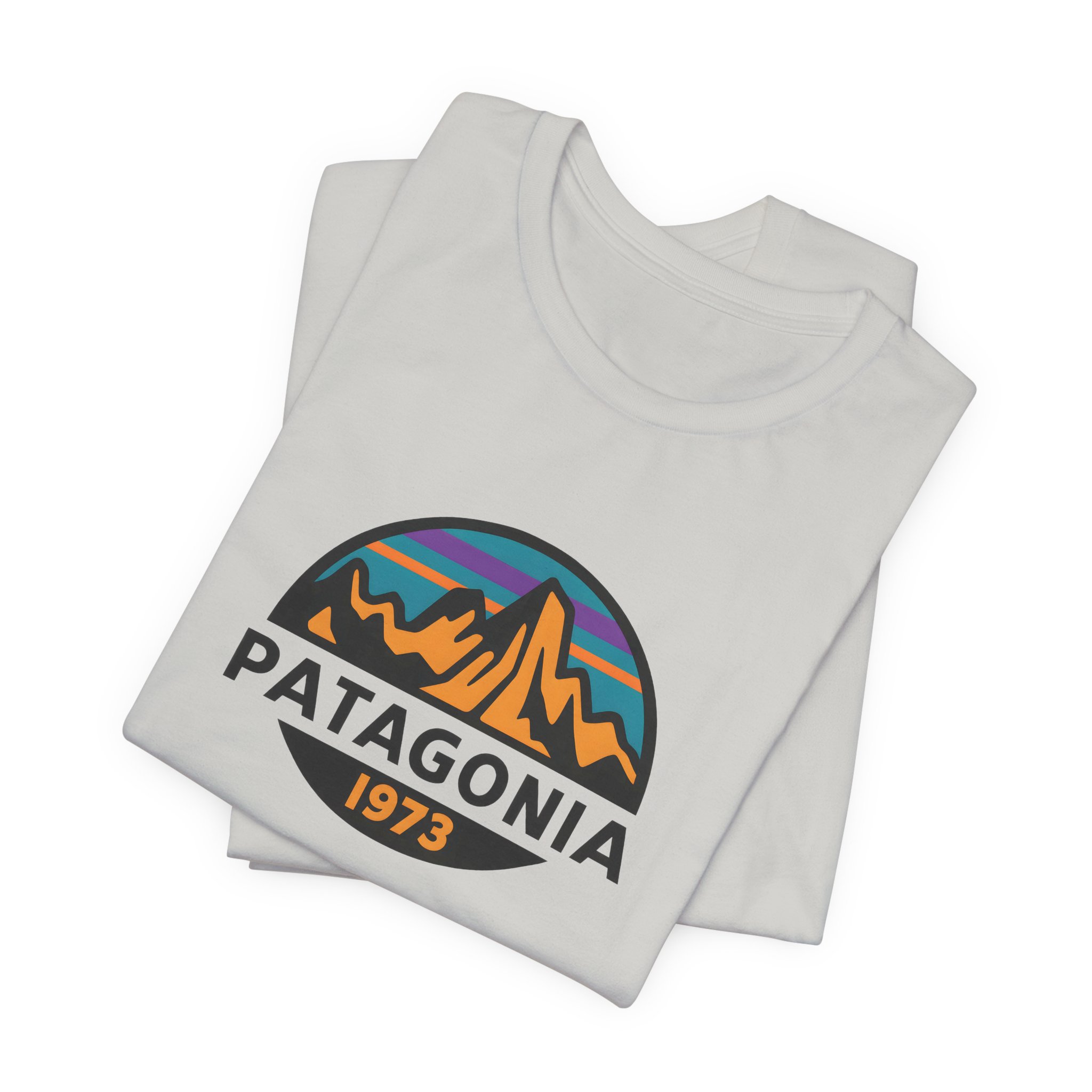 Retro Mountain Badge 1973 Graphic T-Shirt | Bella+Canvas 3001 | MD19 - Image 19