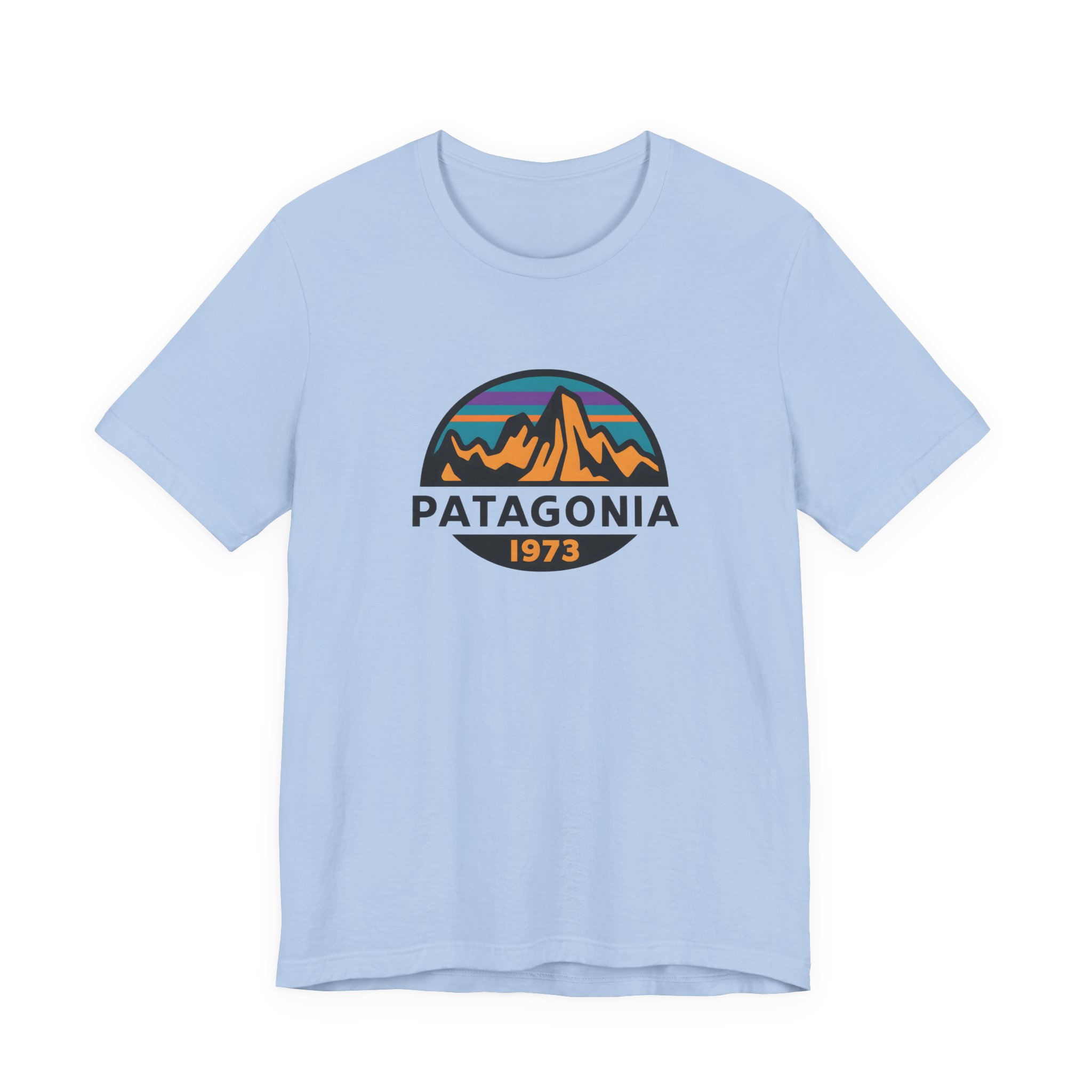 Retro Mountain Badge 1973 Graphic T-Shirt | Bella+Canvas 3001 | MD19 - Image 9
