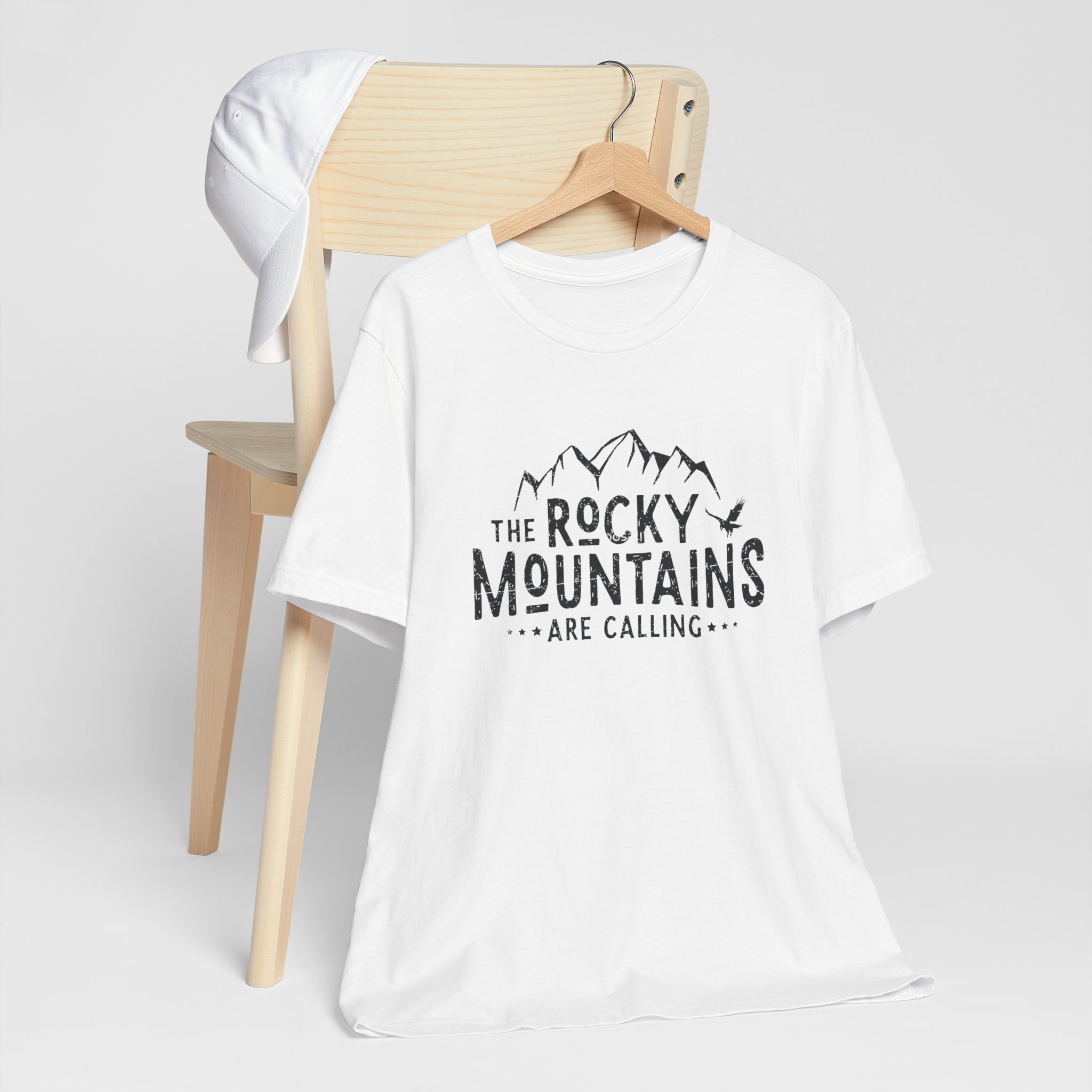 The Rocky Mountains Are Calling T-Shirt | Bella+Canvas 3001 | MD11 - Image 3